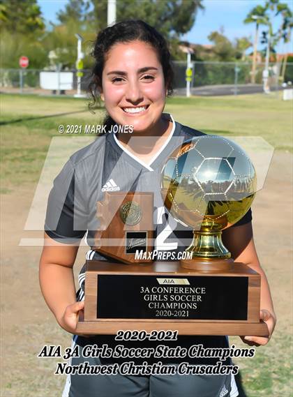 Thumbnail 1 in Northwest Christian vs. Scottsdale Christian Academy (AIA 3A Final - Awards) photogallery.