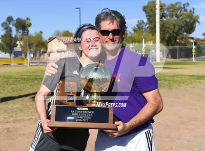 Thumbnail 1 in Northwest Christian vs. Scottsdale Christian Academy (AIA 3A Final - Awards) photogallery.