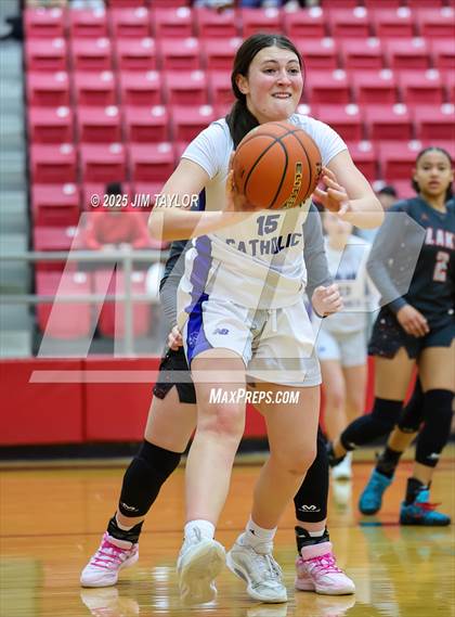 Thumbnail 1 in Lake Belton vs Nolan Catholic (AutoWorld Chevrolet GMC Year-End Classic) photogallery.