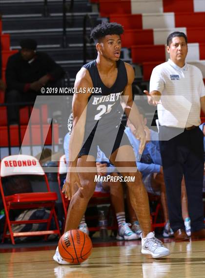 Thumbnail 3 in Bishop Montgomery vs. Saugus (Ryse Williams/Pac Shores Tournament) photogallery.