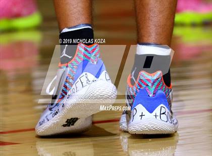Thumbnail 3 in Bishop Montgomery vs. Saugus (Ryse Williams/Pac Shores Tournament) photogallery.
