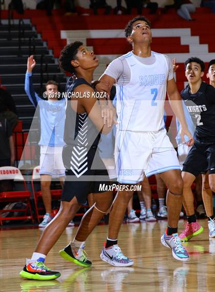 Thumbnail 2 in Bishop Montgomery vs. Saugus (Ryse Williams/Pac Shores Tournament) photogallery.