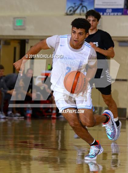 Thumbnail 1 in Bishop Montgomery vs. Saugus (Ryse Williams/Pac Shores Tournament) photogallery.