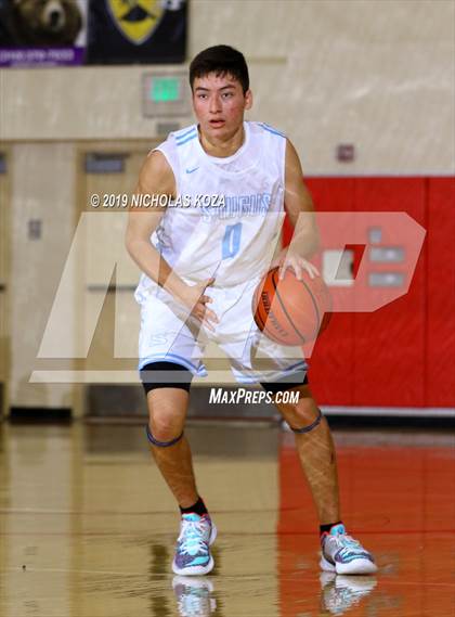 Thumbnail 1 in Bishop Montgomery vs. Saugus (Ryse Williams/Pac Shores Tournament) photogallery.