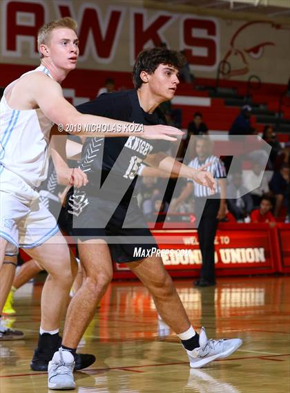 Thumbnail 1 in Bishop Montgomery vs. Saugus (Ryse Williams/Pac Shores Tournament) photogallery.