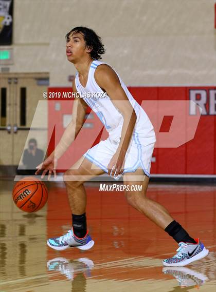 Thumbnail 1 in Bishop Montgomery vs. Saugus (Ryse Williams/Pac Shores Tournament) photogallery.