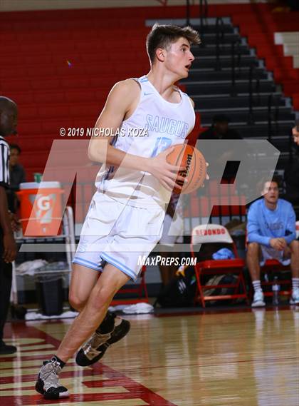 Thumbnail 2 in Bishop Montgomery vs. Saugus (Ryse Williams/Pac Shores Tournament) photogallery.