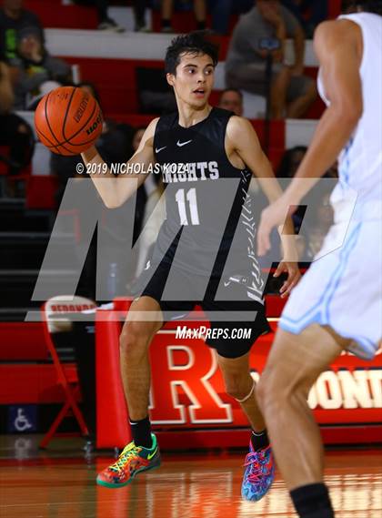 Thumbnail 2 in Bishop Montgomery vs. Saugus (Ryse Williams/Pac Shores Tournament) photogallery.