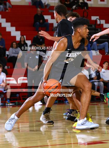 Thumbnail 1 in Bishop Montgomery vs. Saugus (Ryse Williams/Pac Shores Tournament) photogallery.