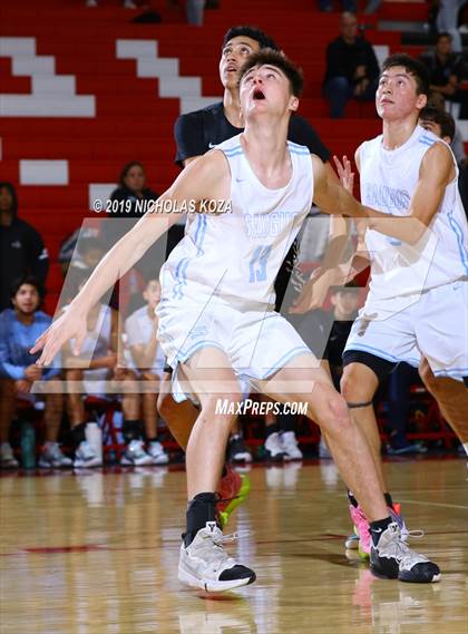 Thumbnail 3 in Bishop Montgomery vs. Saugus (Ryse Williams/Pac Shores Tournament) photogallery.