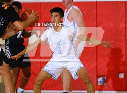 Thumbnail 1 in Bishop Montgomery vs. Saugus (Ryse Williams/Pac Shores Tournament) photogallery.
