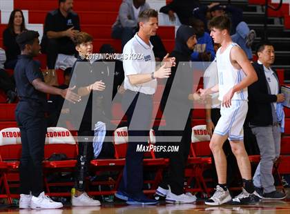 Thumbnail 2 in Bishop Montgomery vs. Saugus (Ryse Williams/Pac Shores Tournament) photogallery.