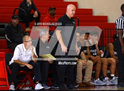 Thumbnail 3 in Bishop Montgomery vs. Saugus (Ryse Williams/Pac Shores Tournament) photogallery.