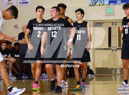 Thumbnail 1 in Bishop Montgomery vs. Saugus (Ryse Williams/Pac Shores Tournament) photogallery.