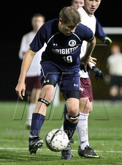 Thumbnail 2 in Mendon vs. Brighton (Section 5 Class A Final) photogallery.
