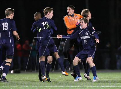Thumbnail 1 in Mendon vs. Brighton (Section 5 Class A Final) photogallery.