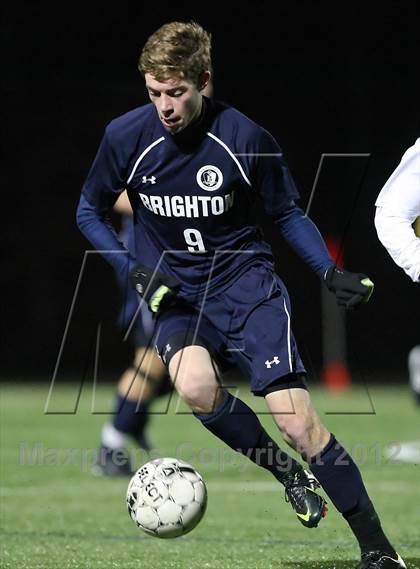 Thumbnail 1 in Mendon vs. Brighton (Section 5 Class A Final) photogallery.
