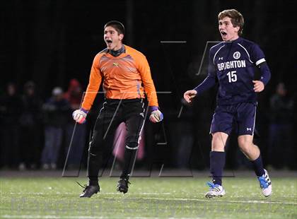 Thumbnail 3 in Mendon vs. Brighton (Section 5 Class A Final) photogallery.
