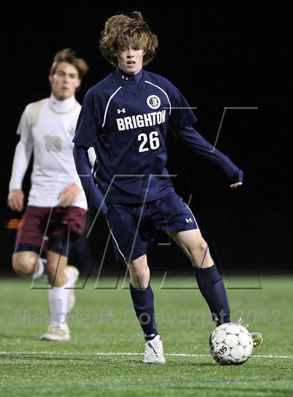 Thumbnail 2 in Mendon vs. Brighton (Section 5 Class A Final) photogallery.