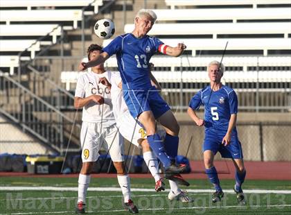 Thumbnail 3 in Cherry Creek vs. Christian Brothers (Gateway City Soccer Classic) photogallery.