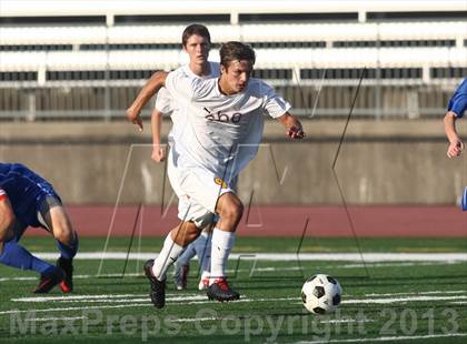 Thumbnail 3 in Cherry Creek vs. Christian Brothers (Gateway City Soccer Classic) photogallery.