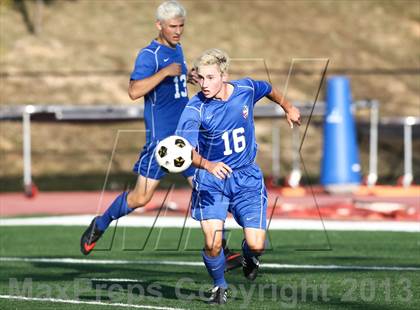 Thumbnail 3 in Cherry Creek vs. Christian Brothers (Gateway City Soccer Classic) photogallery.