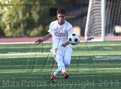 Thumbnail 3 in Cherry Creek vs. Christian Brothers (Gateway City Soccer Classic) photogallery.