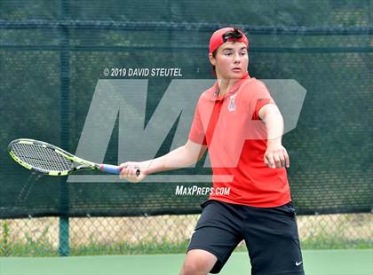 Thumbnail 1 in Redwood vs. Granite Bay (CIF NorCal Regional Team Tennis Championships) photogallery.