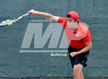 Thumbnail 2 in Redwood vs. Granite Bay (CIF NorCal Regional Team Tennis Championships) photogallery.