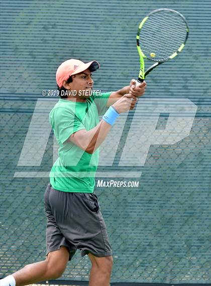 Thumbnail 2 in Redwood vs. Granite Bay (CIF NorCal Regional Team Tennis Championships) photogallery.