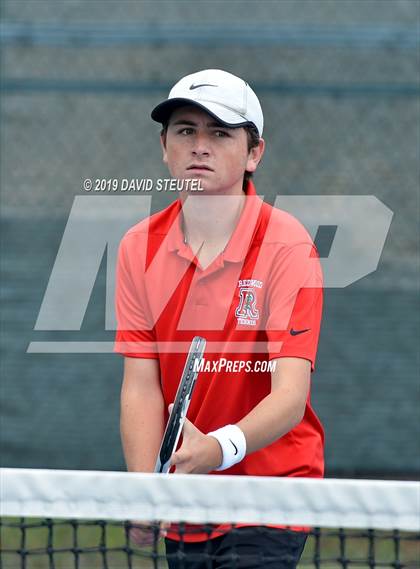 Thumbnail 1 in Redwood vs. Granite Bay (CIF NorCal Regional Team Tennis Championships) photogallery.