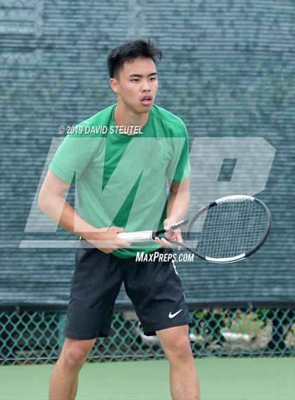 Thumbnail 1 in Redwood vs. Granite Bay (CIF NorCal Regional Team Tennis Championships) photogallery.