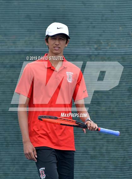 Thumbnail 3 in Redwood vs. Granite Bay (CIF NorCal Regional Team Tennis Championships) photogallery.