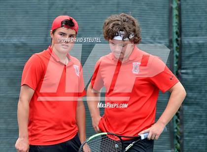 Thumbnail 1 in Redwood vs. Granite Bay (CIF NorCal Regional Team Tennis Championships) photogallery.