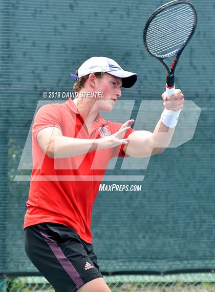 Thumbnail 1 in Redwood vs. Granite Bay (CIF NorCal Regional Team Tennis Championships) photogallery.