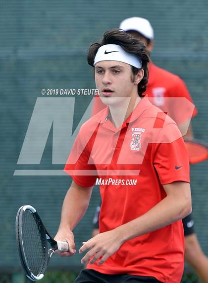 Thumbnail 1 in Redwood vs. Granite Bay (CIF NorCal Regional Team Tennis Championships) photogallery.
