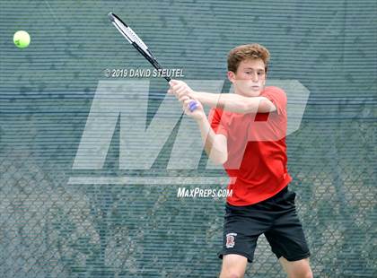 Thumbnail 2 in Redwood vs. Granite Bay (CIF NorCal Regional Team Tennis Championships) photogallery.