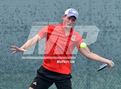 Thumbnail 3 in Redwood vs. Granite Bay (CIF NorCal Regional Team Tennis Championships) photogallery.