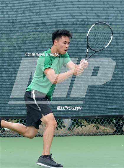 Thumbnail 1 in Redwood vs. Granite Bay (CIF NorCal Regional Team Tennis Championships) photogallery.