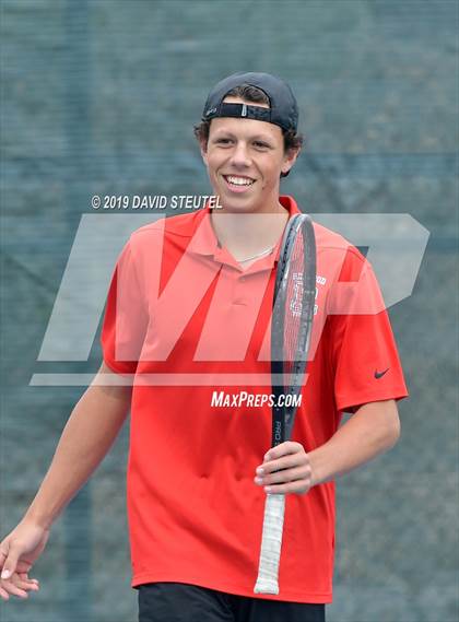 Thumbnail 1 in Redwood vs. Granite Bay (CIF NorCal Regional Team Tennis Championships) photogallery.