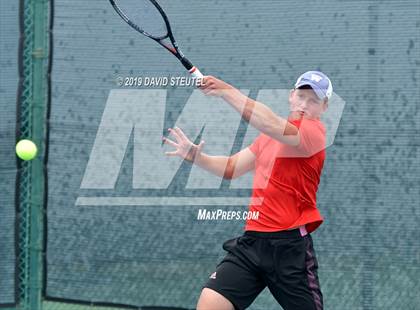 Thumbnail 1 in Redwood vs. Granite Bay (CIF NorCal Regional Team Tennis Championships) photogallery.