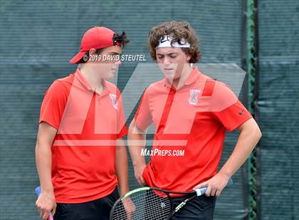Thumbnail 3 in Redwood vs. Granite Bay (CIF NorCal Regional Team Tennis Championships) photogallery.