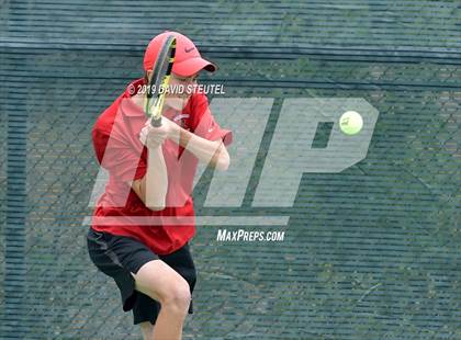 Thumbnail 2 in Redwood vs. Granite Bay (CIF NorCal Regional Team Tennis Championships) photogallery.