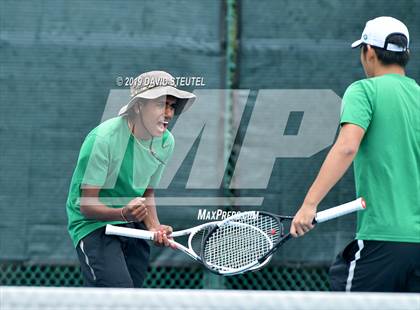 Thumbnail 2 in Redwood vs. Granite Bay (CIF NorCal Regional Team Tennis Championships) photogallery.
