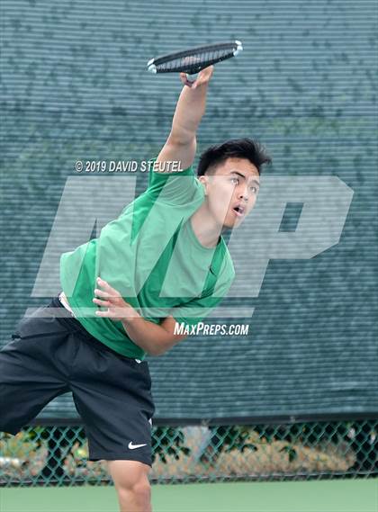 Thumbnail 2 in Redwood vs. Granite Bay (CIF NorCal Regional Team Tennis Championships) photogallery.
