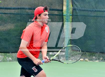 Thumbnail 2 in Redwood vs. Granite Bay (CIF NorCal Regional Team Tennis Championships) photogallery.