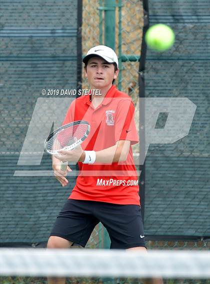Thumbnail 2 in Redwood vs. Granite Bay (CIF NorCal Regional Team Tennis Championships) photogallery.