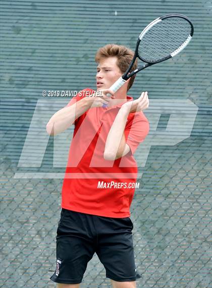 Thumbnail 1 in Redwood vs. Granite Bay (CIF NorCal Regional Team Tennis Championships) photogallery.