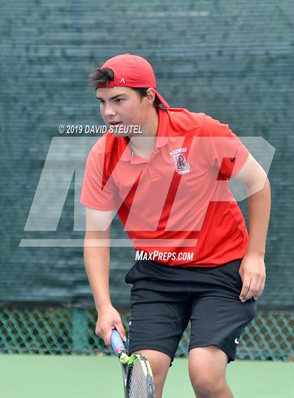 Thumbnail 2 in Redwood vs. Granite Bay (CIF NorCal Regional Team Tennis Championships) photogallery.