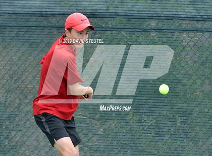 Thumbnail 1 in Redwood vs. Granite Bay (CIF NorCal Regional Team Tennis Championships) photogallery.